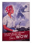 World War II Poster "She's A WOW"